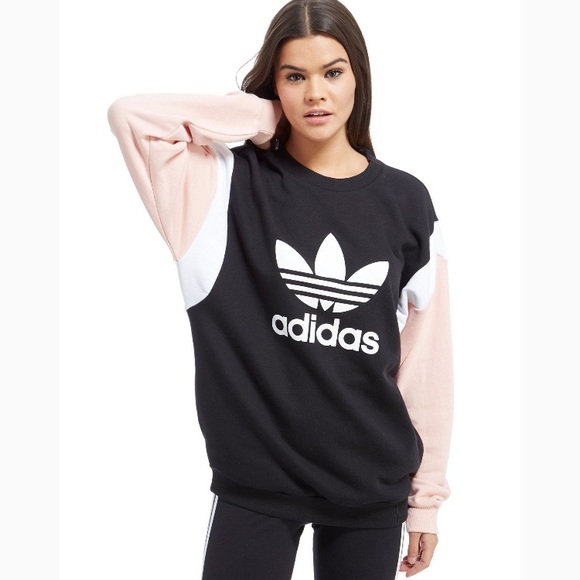 adidas originals colour block sweatshirt